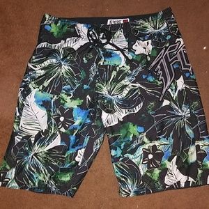 Fox board shorts with surf tool size 36